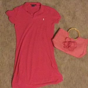 Really pretty pink Ralph Lauren dress